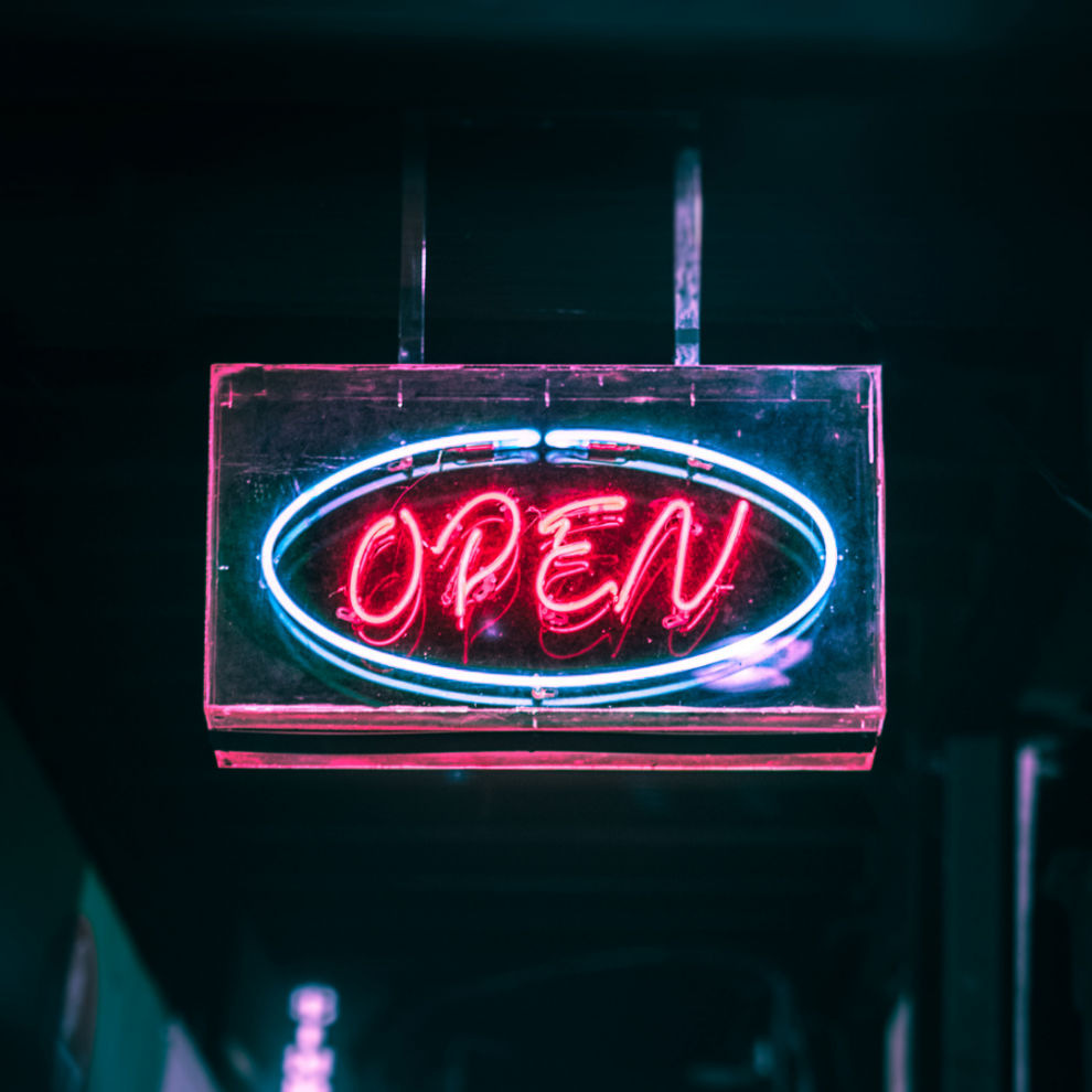 neon business signs