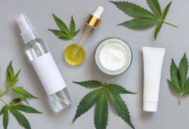 CBD cream and oil.